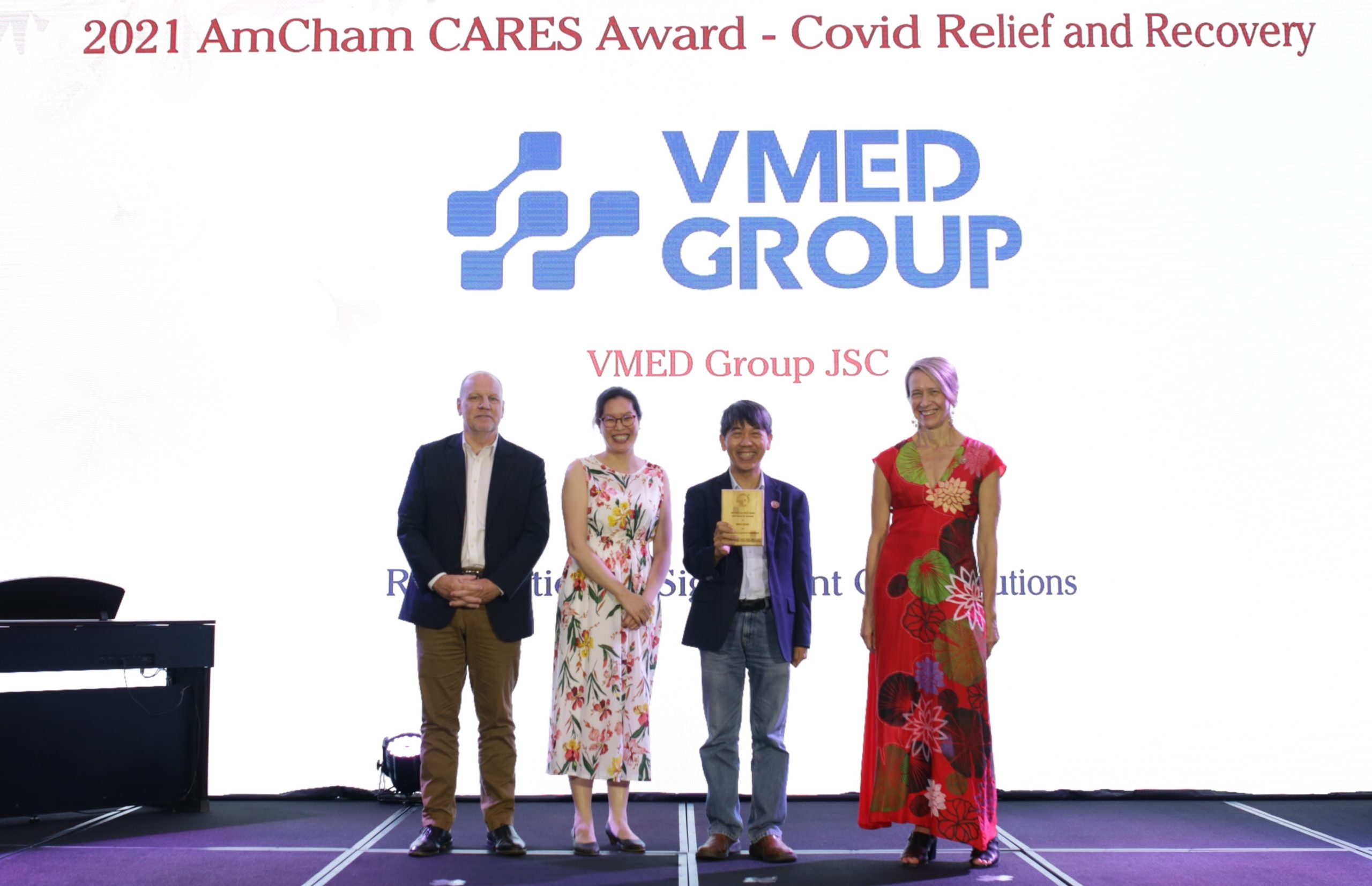 VMED Group được vinh danh đóng góp cho cộng đồng trong công tác phòng chống dịch Covid – 19